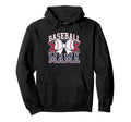 Baseball Mama Coquette Bow Game Day Hoodie - Streetwear Style for Adults - T-Shirt, Sweatshirt, Hoodie