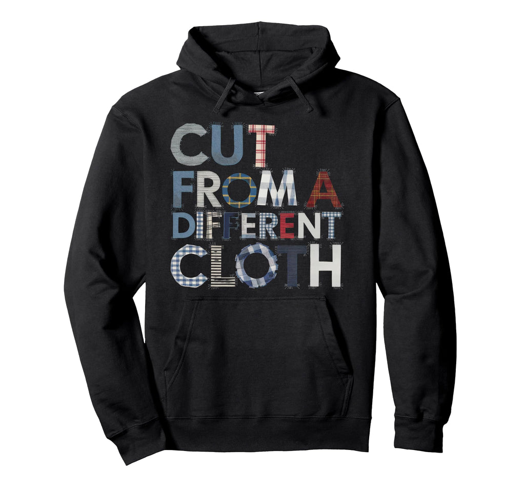 Cut From Different Cloth Urban Hip Hop Hoodie - Trendy Graphic for Adults - T-Shirt, Sweatshirt, Hoodie