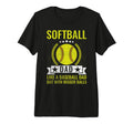 Mens Softball Dad Like Baseball Dad T-Shirt - Aesthetic Graphic Unisex - T-Shirt, Sweatshirt, Hoodie