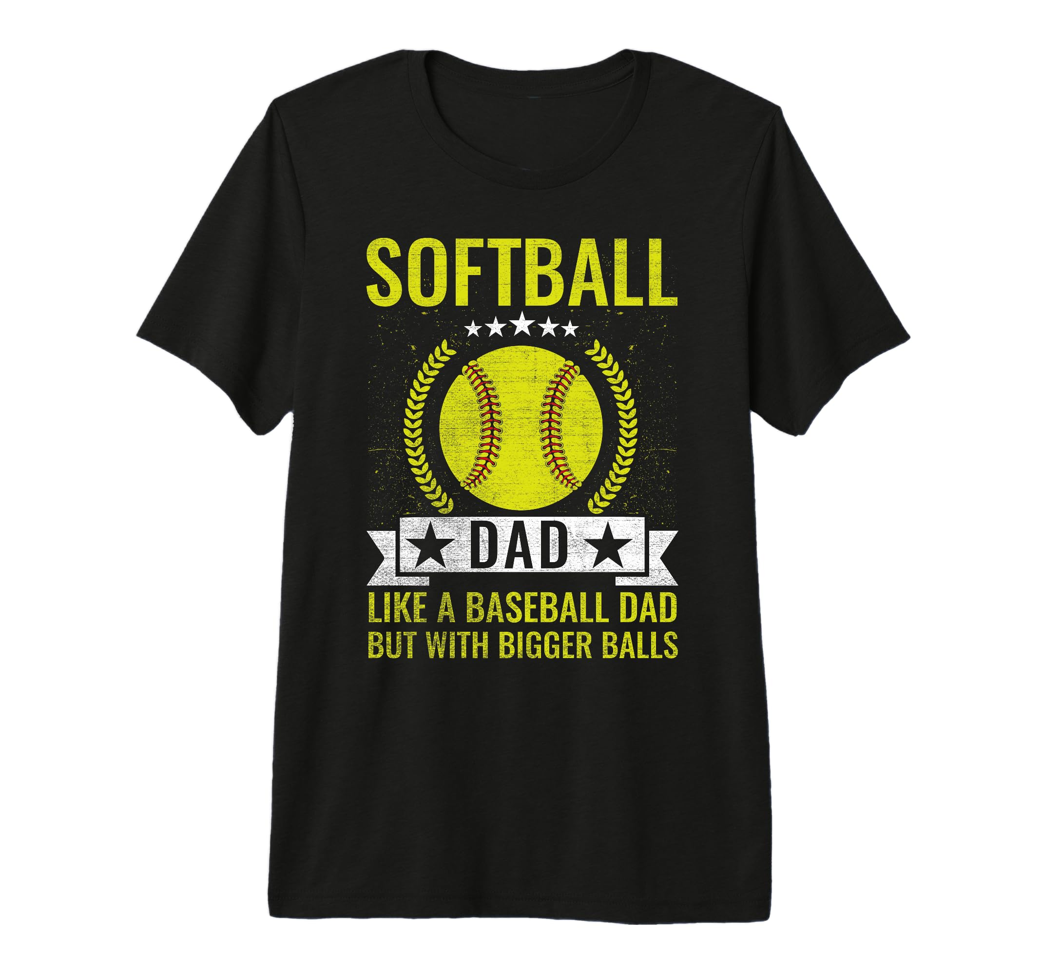 Mens Softball Dad Like Baseball Dad T-Shirt - Aesthetic Graphic Unisex - T-Shirt, Sweatshirt, Hoodie