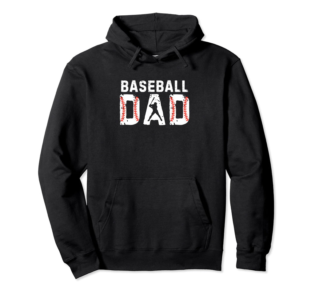 Baseball Dad Sport Family Fathers Day Hoodie - Aesthetic Graphic for Adults - T-Shirt, Sweatshirt, Hoodie
