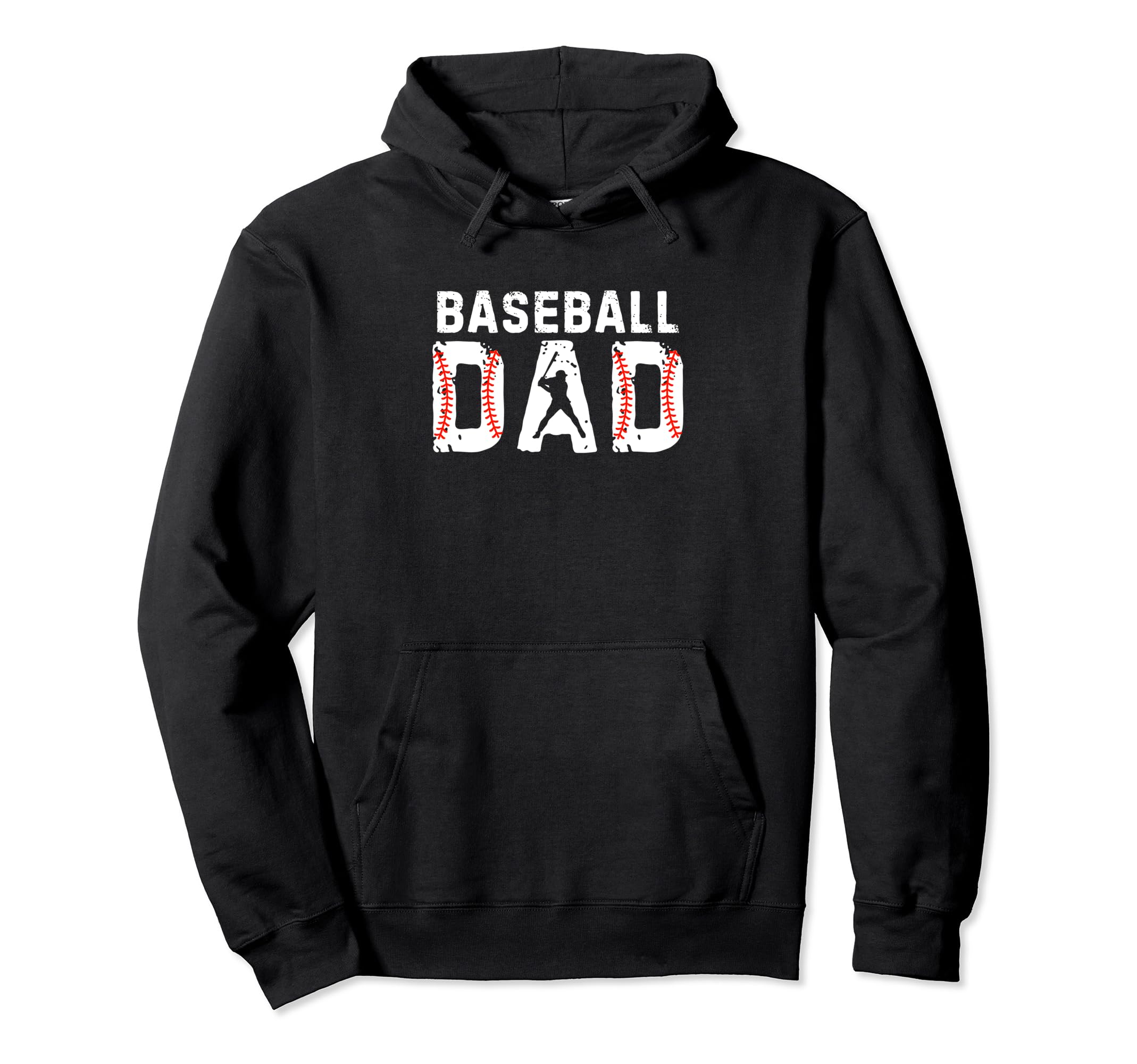 Baseball Dad Sport Family Fathers Day Hoodie - Aesthetic Graphic for Adults - T-Shirt, Sweatshirt, Hoodie
