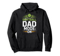 Softball Dad Mode Funny Baseball Hoodie - Casual Everyday Wear Unisex - T-Shirt, Sweatshirt, Hoodie