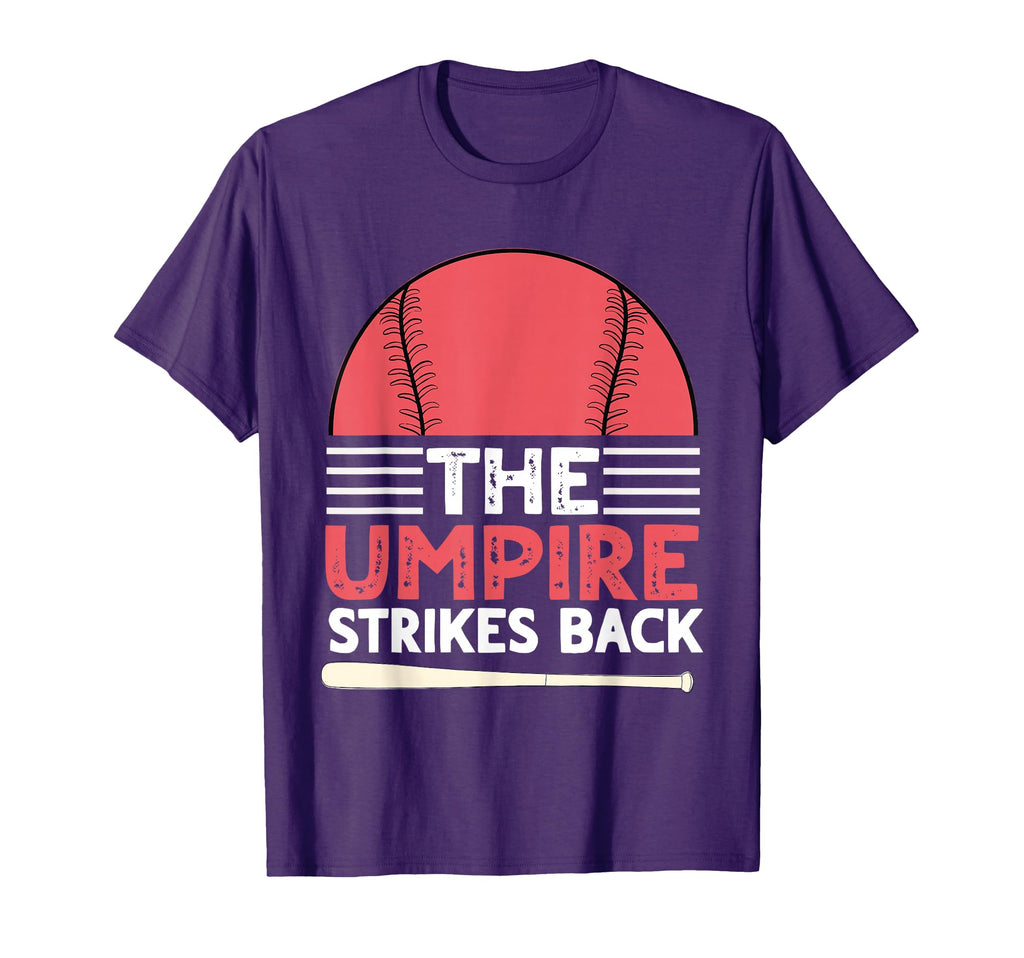 Umpire Strikes Back Baseball Sunset T-Shirt - Novelty Apparel Men Women - T-Shirt, Sweatshirt, Hoodie