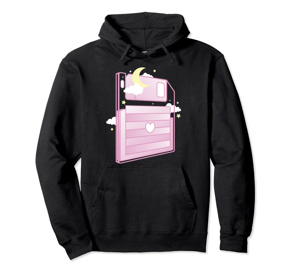 Sweet Kawaii Aesthetic Vaporwave 80S Hoodie - Casual Everyday Wear Unisex - T-Shirt, Sweatshirt, Hoodie