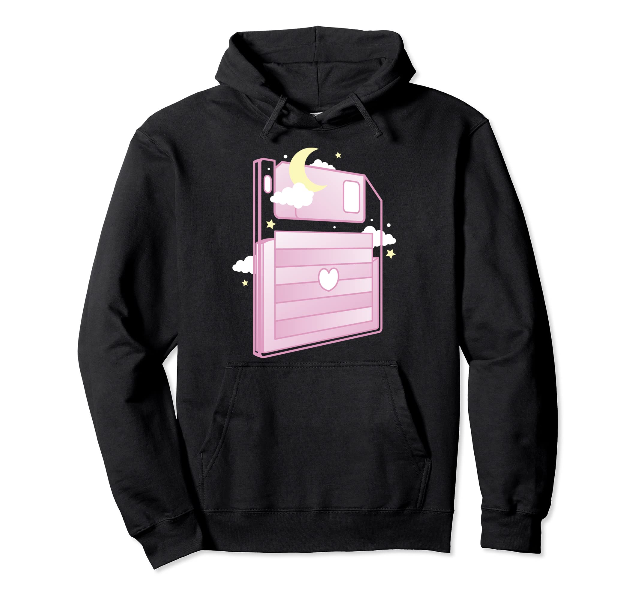 Sweet Kawaii Aesthetic Vaporwave 80S Hoodie - Casual Everyday Wear Unisex - T-Shirt, Sweatshirt, Hoodie