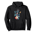 Funny Rock Dog Cartoon Pet Lover Hoodie - Fun Novelty Design for Adults - T-Shirt, Sweatshirt, Hoodie