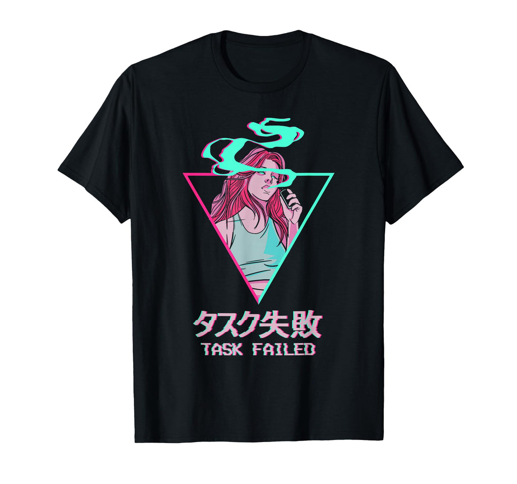 Task Failed Japanese Otaku Anime T-Shirt - Casual Everyday Wear Unisex - T-Shirt, Sweatshirt, Hoodie