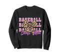 Baseball Bonus Mom Coquette Bow Sweatshirt - Casual Everyday Wear Unisex - T-Shirt, Sweatshirt, Hoodie