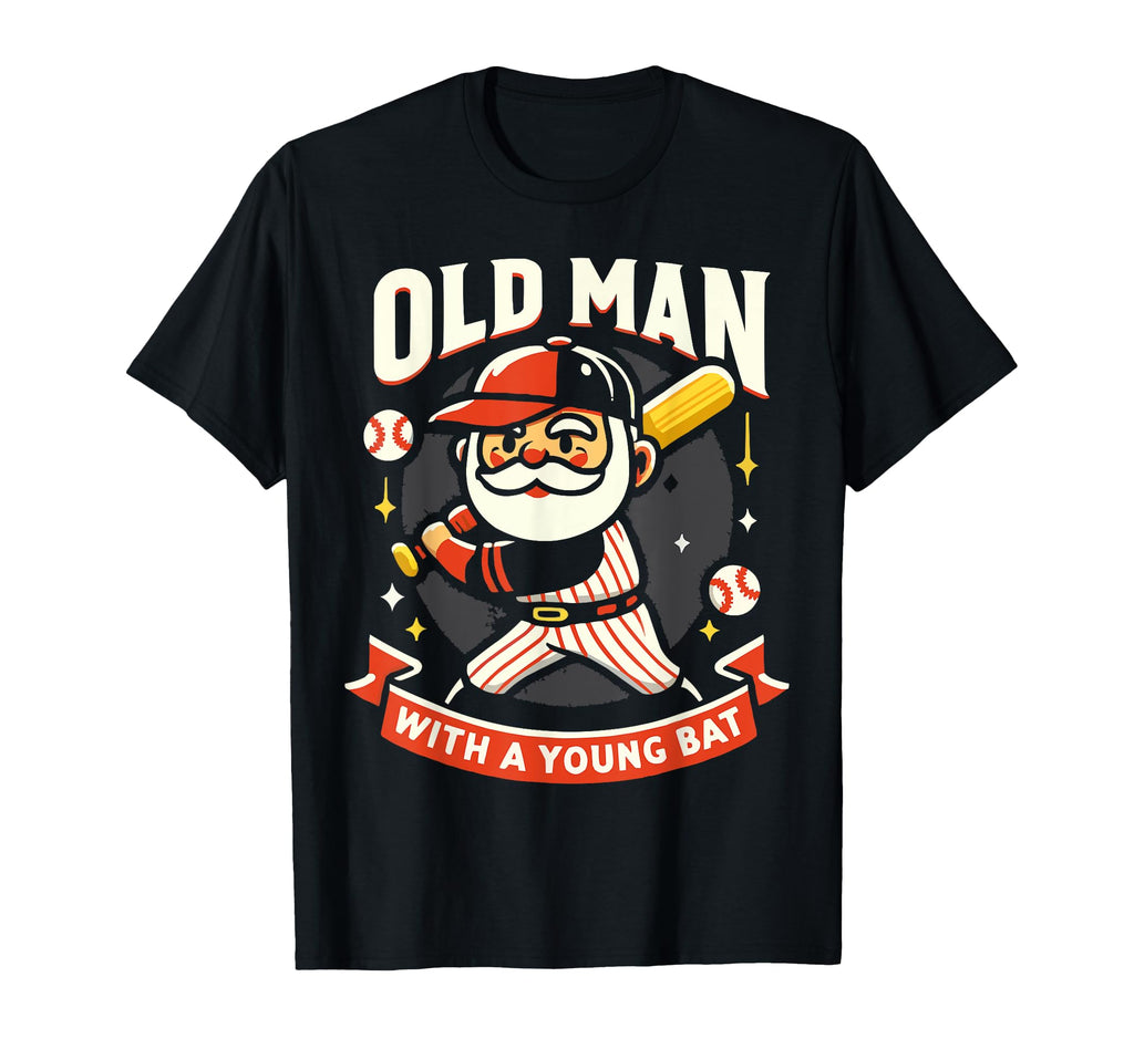 Baseball Grandpa Grandfather Gramps T-Shirt - Minimalist Print for Adults - T-Shirt, Sweatshirt, Hoodie