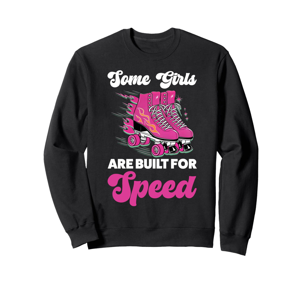 Roller Skating Skate 1970S Some Sweatshirt - Aesthetic Graphic for Adults - T-Shirt, Sweatshirt, Hoodie
