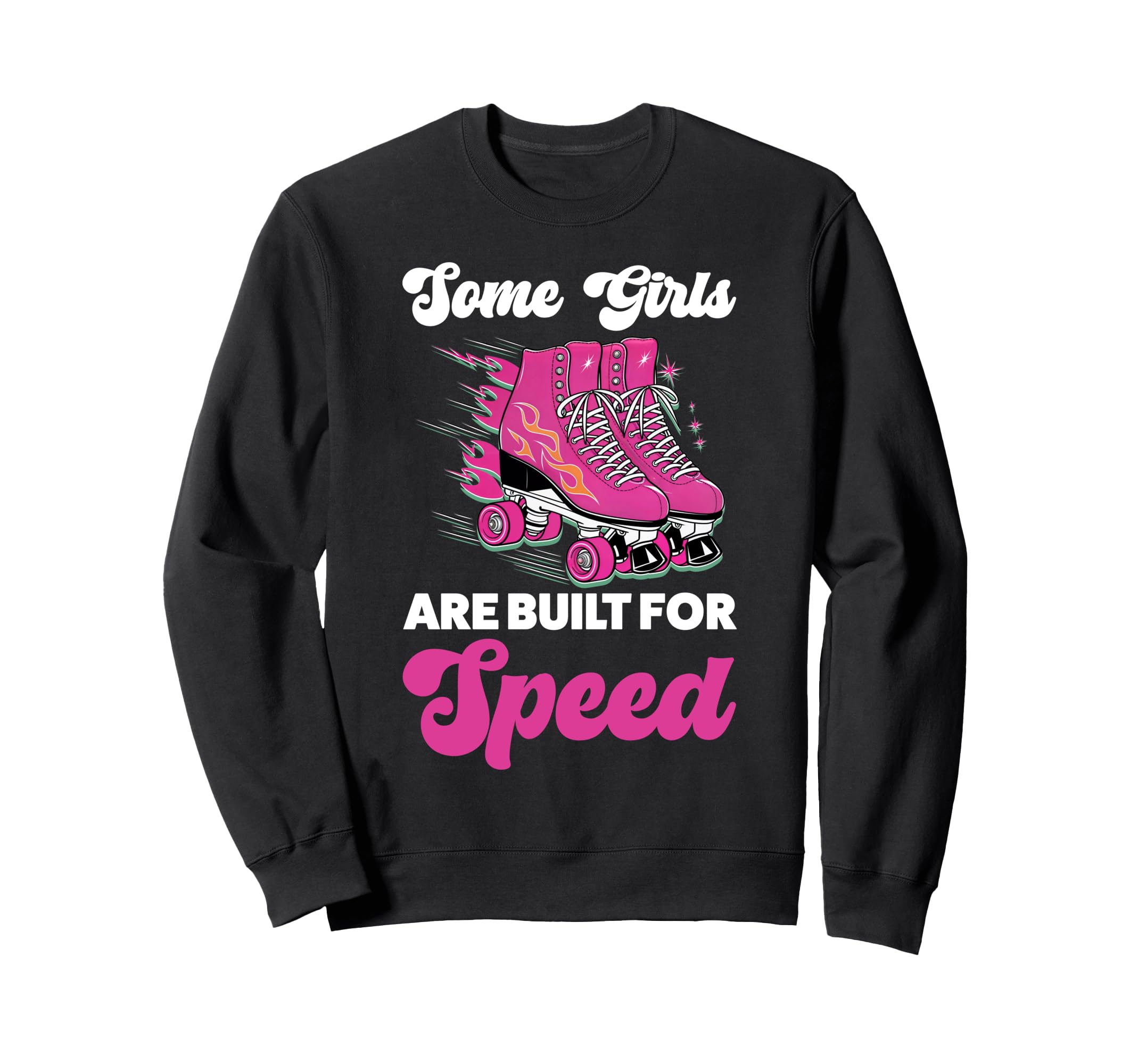 Roller Skating Skate 1970S Some Sweatshirt - Aesthetic Graphic for Adults - T-Shirt, Sweatshirt, Hoodie