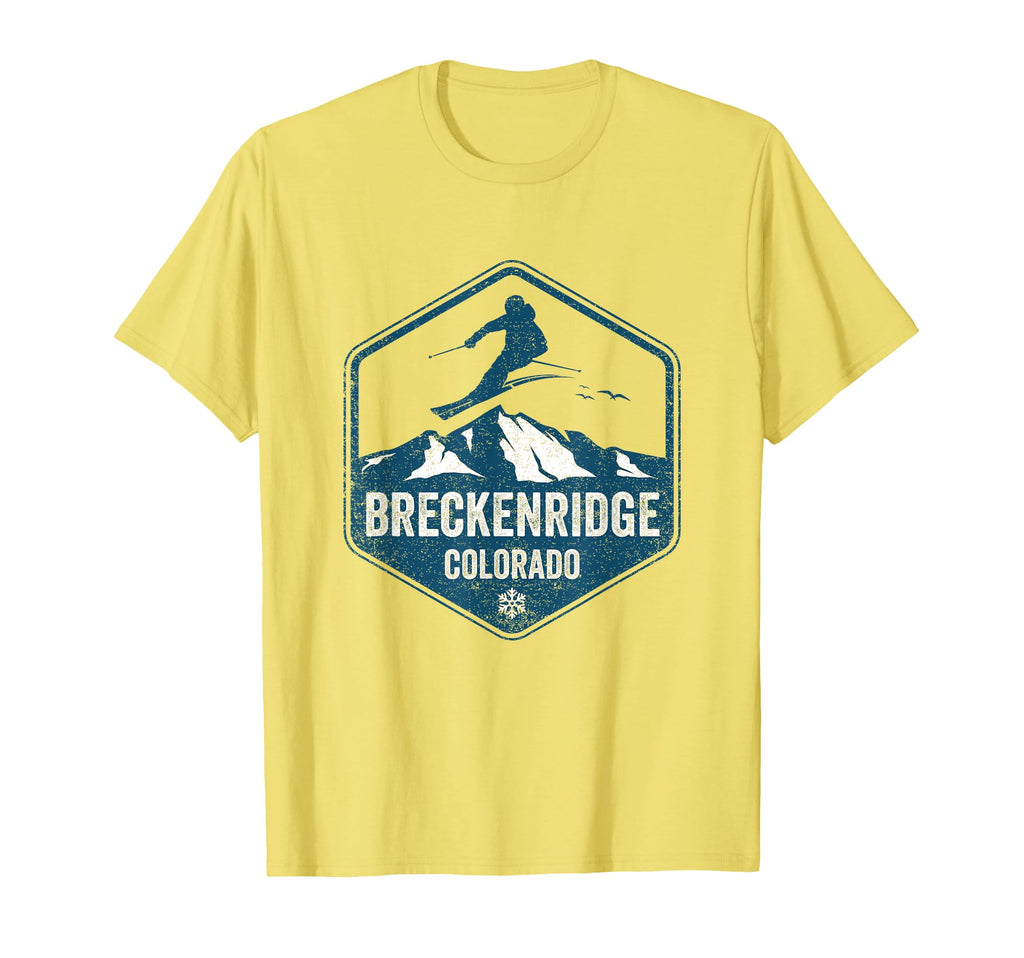 Breckenridge Souvenir Skiing Outfit T-Shirt - Trendy Graphic for Adults - T-Shirt, Sweatshirt, Hoodie