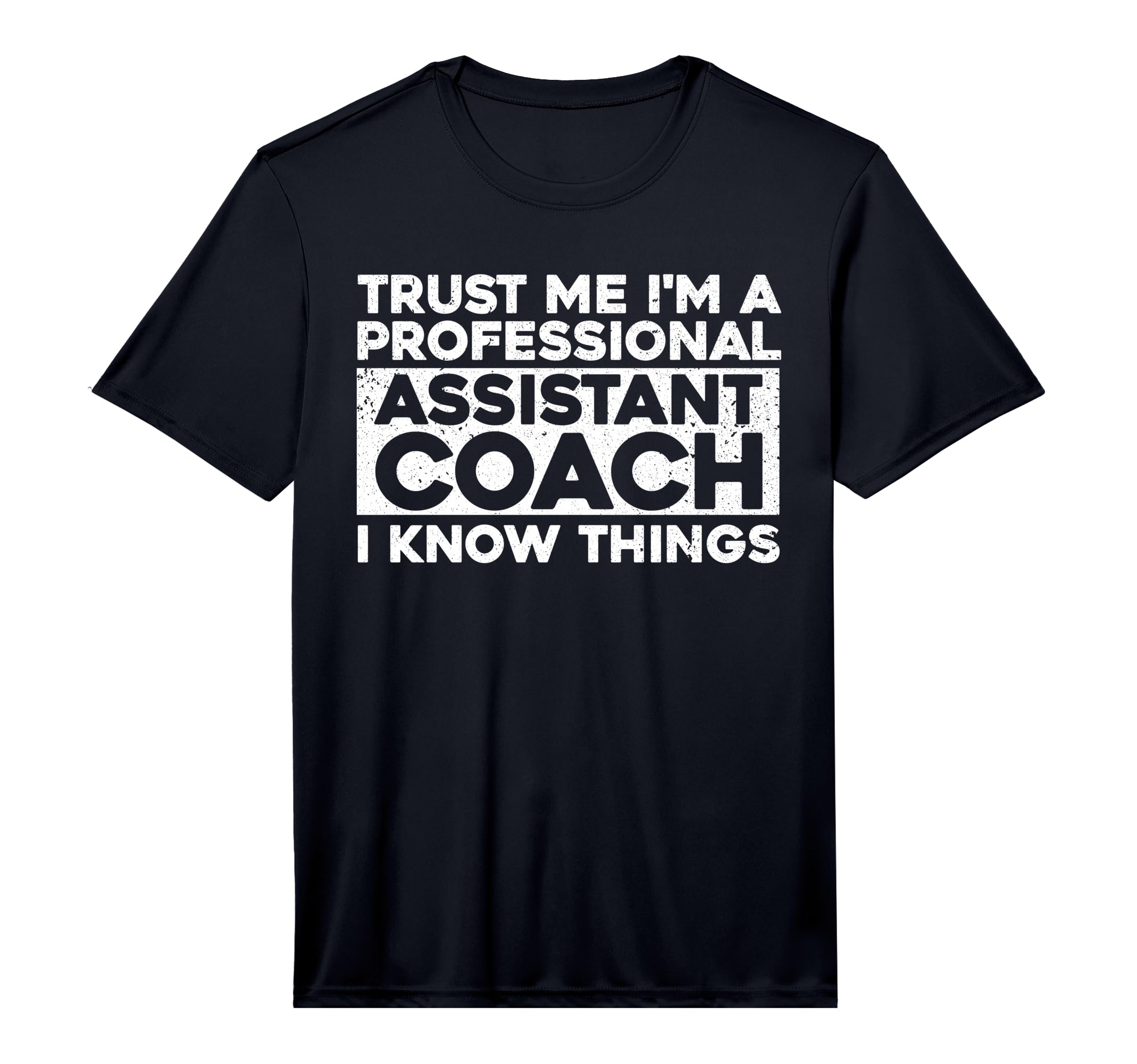 Assistant Coach Softball Baseball T-Shirt - Minimalist Print Unisex - T-Shirt, Sweatshirt, Hoodie