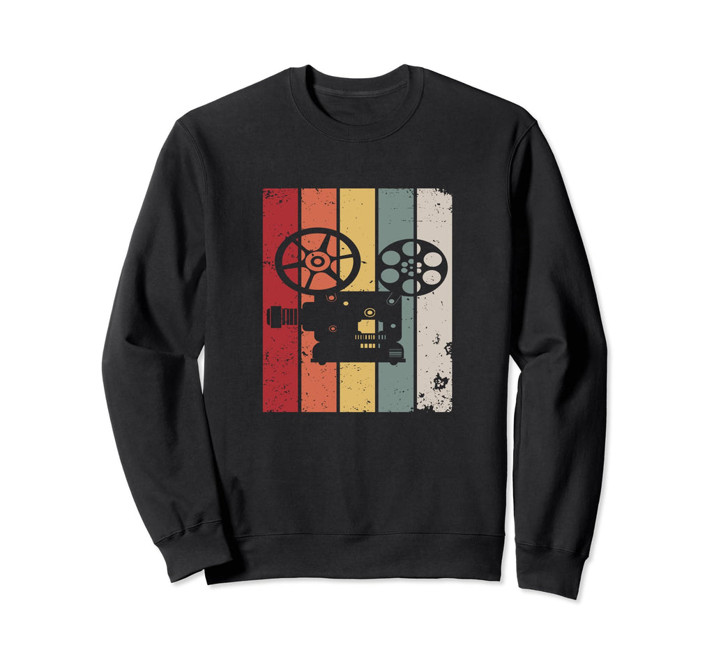 Camera Movie Director Chair Film Sweatshirt - Aesthetic Graphic Unisex - T-Shirt, Sweatshirt, Hoodie