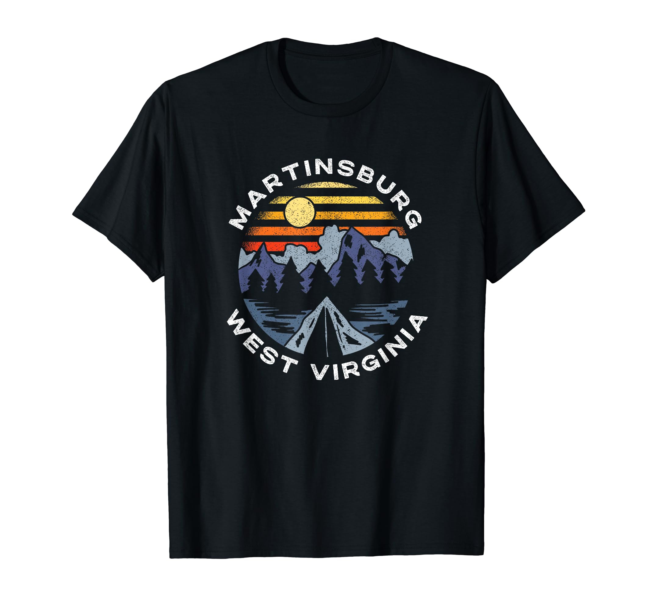 Martinsburg West Virginia T-Shirt - Fun Novelty Design for Adults - T-Shirt, Sweatshirt, Hoodie