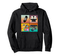 Nostalgic 80S 90S Games Camera Phone Gifts Hoodie - Minimalist Print Unisex - T-Shirt, Sweatshirt, Hoodie