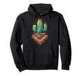 Cactus Serape Succulent Plant Cacti Hoodie - Novelty Apparel for Adults - T-Shirt, Sweatshirt, Hoodie
