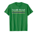 South Bend Indiana Weathered Stripe T-Shirt - Minimalist Print Men Women - T-Shirt, Sweatshirt, Hoodie