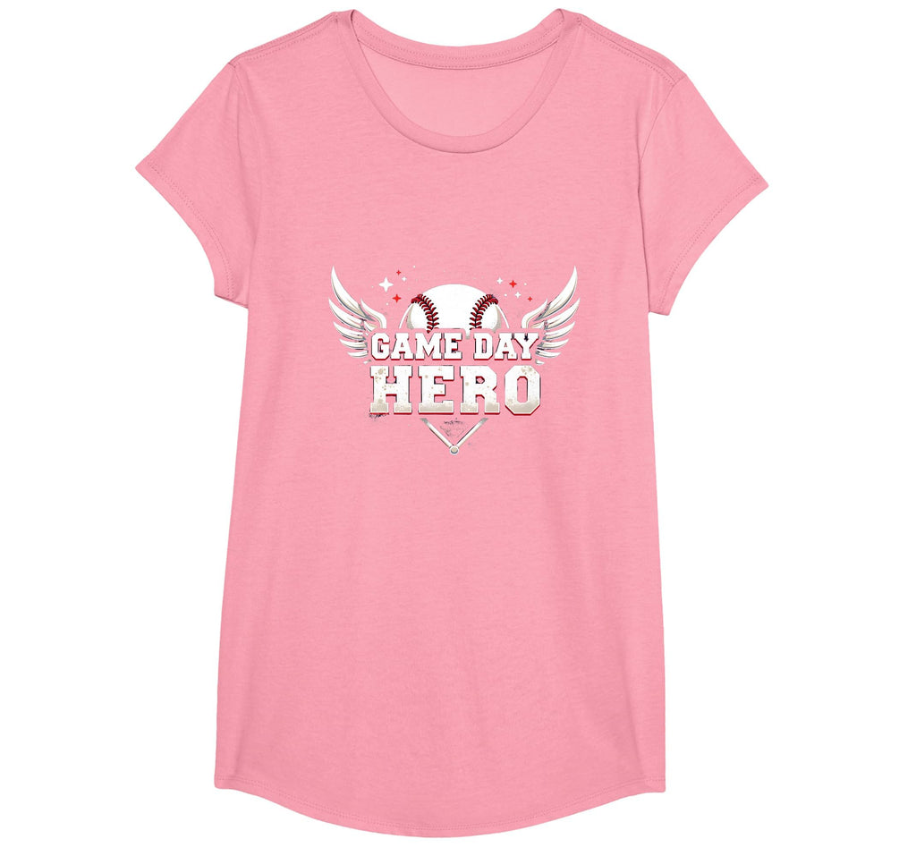 Baseball Dad Game Day Hero Proud T-Shirt - Minimalist Print Men Women - T-Shirt, Sweatshirt, Hoodie