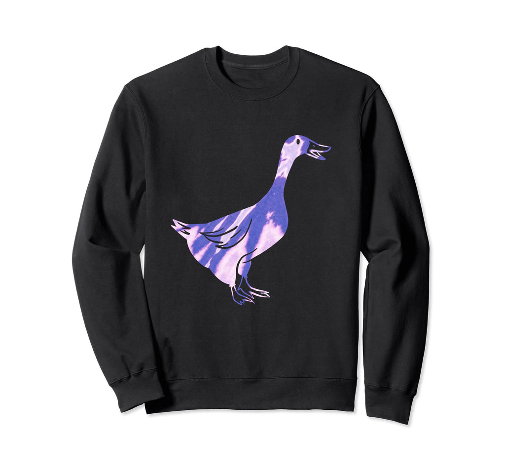 Trippy Goose 1990S Grunge Vaporwave Sweatshirt - Graphic Print for Adults - T-Shirt, Sweatshirt, Hoodie