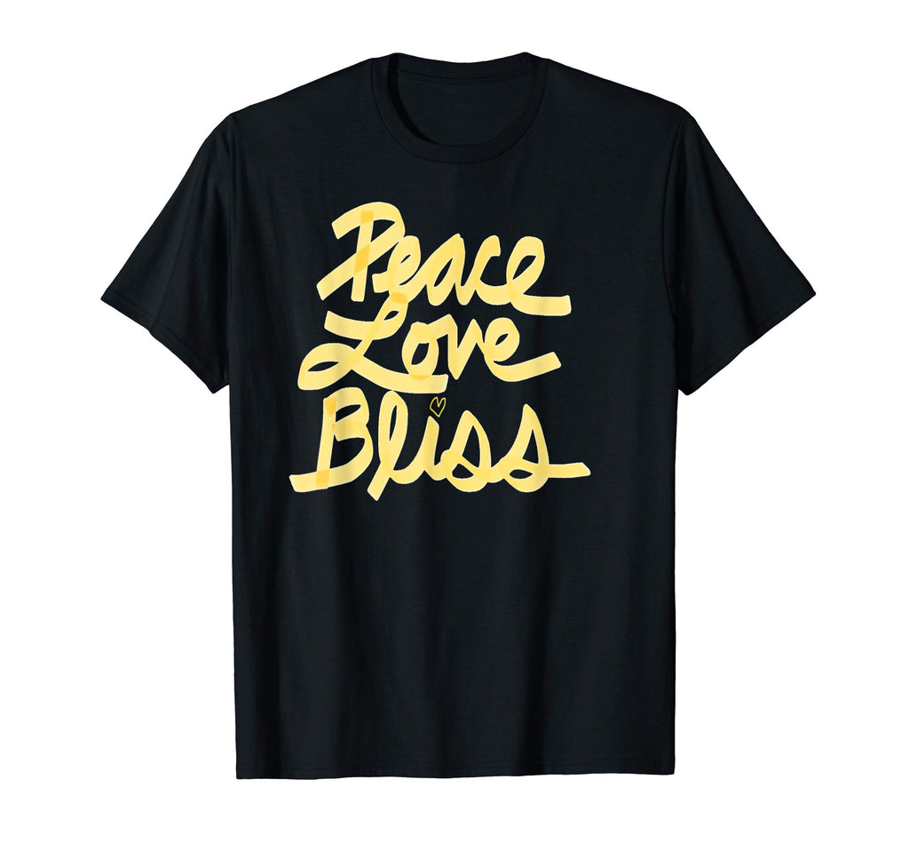 Peace Love Bliss T-Shirt - Minimalist Print Men Women - T-Shirt, Sweatshirt, Hoodie