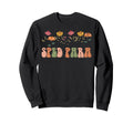 Boho Floral Sped Para Gift Sweatshirt - Minimalist Print Men Women - T-Shirt, Sweatshirt, Hoodie