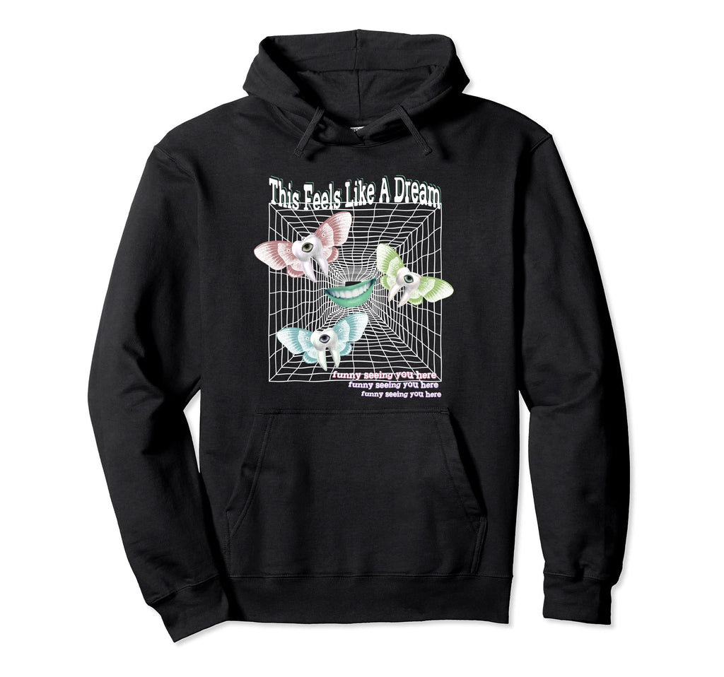 Weirdcore Aesthetic This Feels Like Dream Hoodie - Unique Graphic Unisex - T-Shirt, Sweatshirt, Hoodie