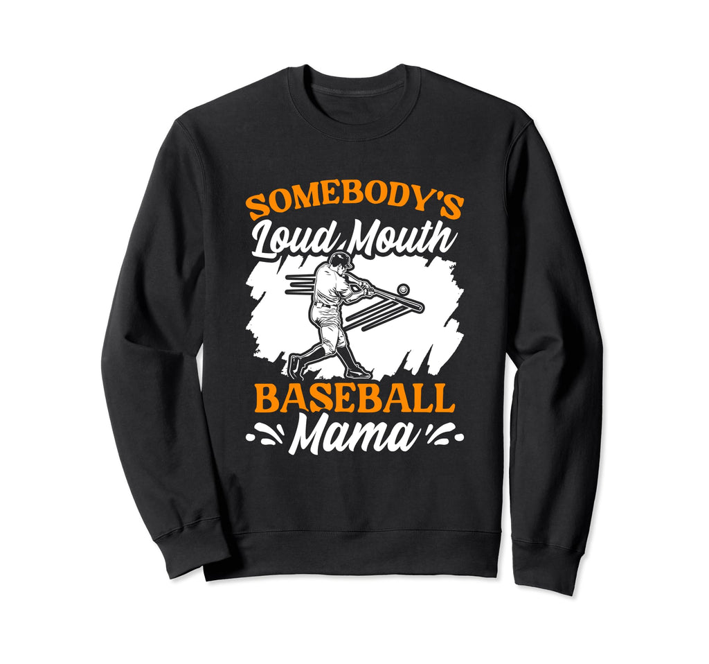 Baseball Mama Baseball Pitcher Sweatshirt - Casual Everyday Wear Men Women - T-Shirt, Sweatshirt, Hoodie