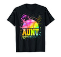 Baseball Aunt Colorful Ball Proud T-Shirt - Fun Novelty Design Unisex - T-Shirt, Sweatshirt, Hoodie