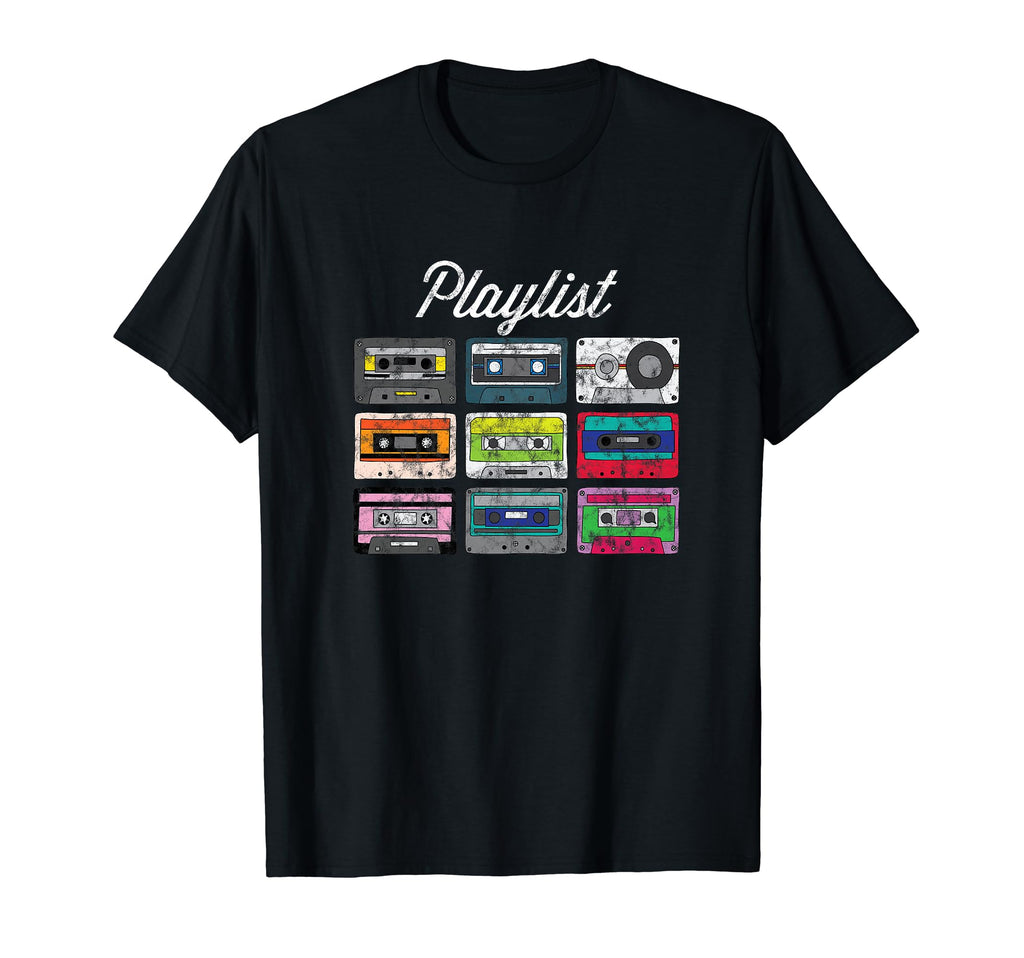 Old School Hip Hop Dj Mixtape Cassette T-Shirt - Graphic Print for Adults - T-Shirt, Sweatshirt, Hoodie