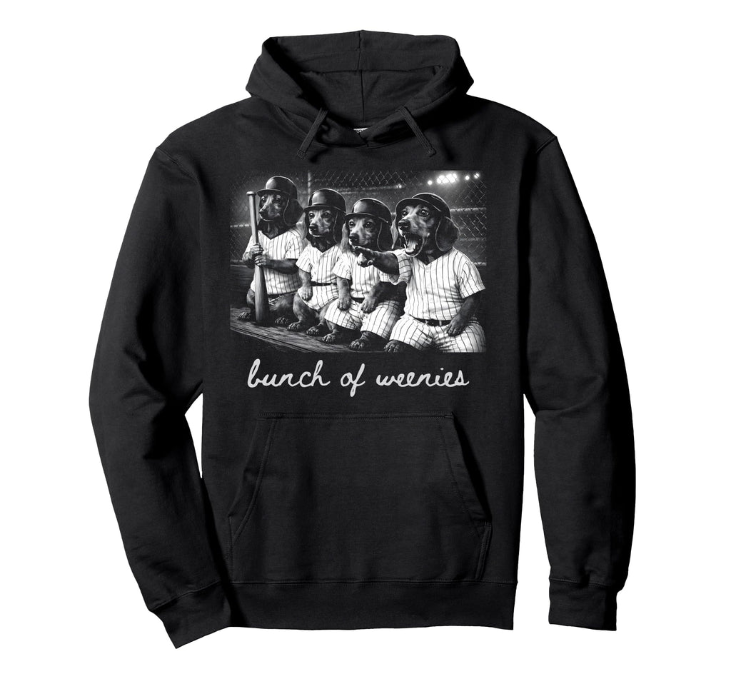 Funny Weenies Dachshunds Dog Mom Hoodie - Unique Graphic for Adults - T-Shirt, Sweatshirt, Hoodie