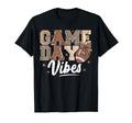 American Football Game Day Vibes T-Shirt - Novelty Apparel for Adults - T-Shirt, Sweatshirt, Hoodie
