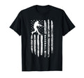 American Flag Baseball Baseball T-Shirt - Custom Art Print Unisex - T-Shirt, Sweatshirt, Hoodie