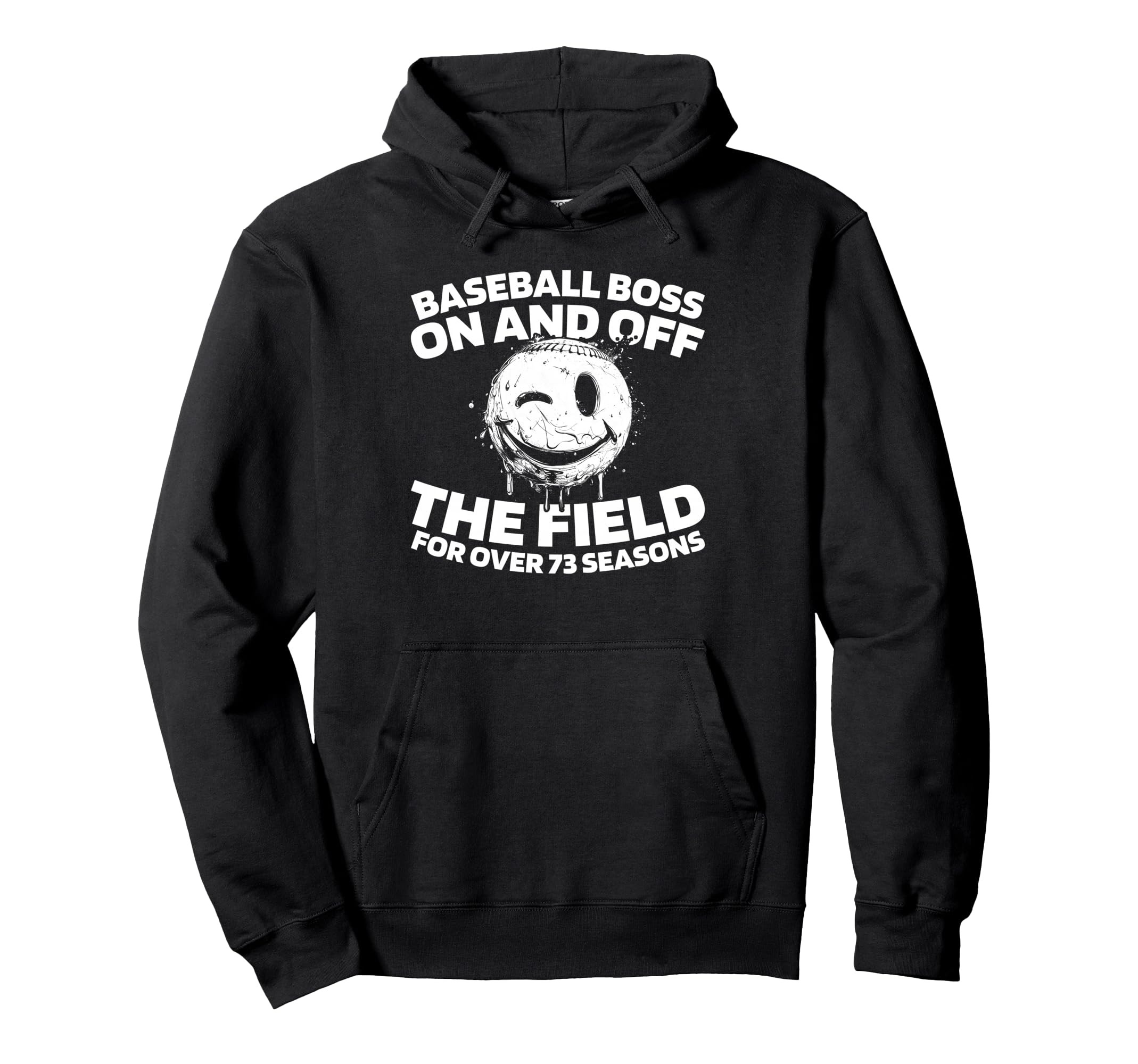 73Th Birthday Baseballer Team Player Hoodie - Minimalist Print Men Women - T-Shirt, Sweatshirt, Hoodie
