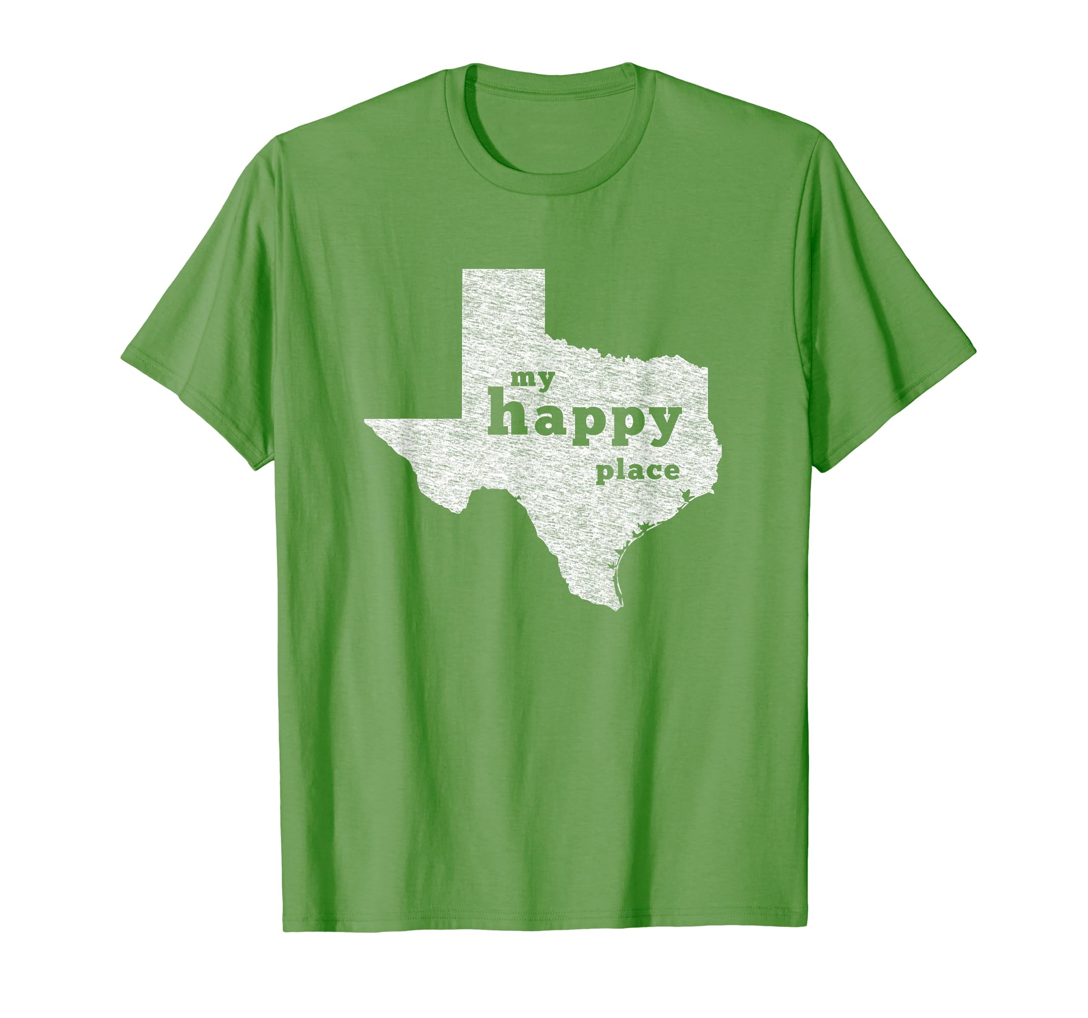 Texas Distressed My Happy Place T-Shirt - Streetwear Style Men Women - T-Shirt, Sweatshirt, Hoodie