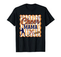 Preppy Stripe Orange Baseball Sport Cheer T-Shirt - Trendy Graphic Unisex - T-Shirt, Sweatshirt, Hoodie