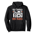 Photo Camera Photographer Flash People Hoodie - Graphic Print for Adults - T-Shirt, Sweatshirt, Hoodie