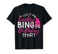 This Is My Lucky Bingo Birthday Peace Love T-Shirt - Graphic Print Unisex - T-Shirt, Sweatshirt, Hoodie