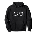 Og Original Gangster Old School Hip Hoodie - Minimalist Print for Adults - T-Shirt, Sweatshirt, Hoodie