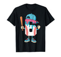 Baseball 6 Year Old Ice Cream Drip T-Shirt - Custom Art Print for Adults - T-Shirt, Sweatshirt, Hoodie