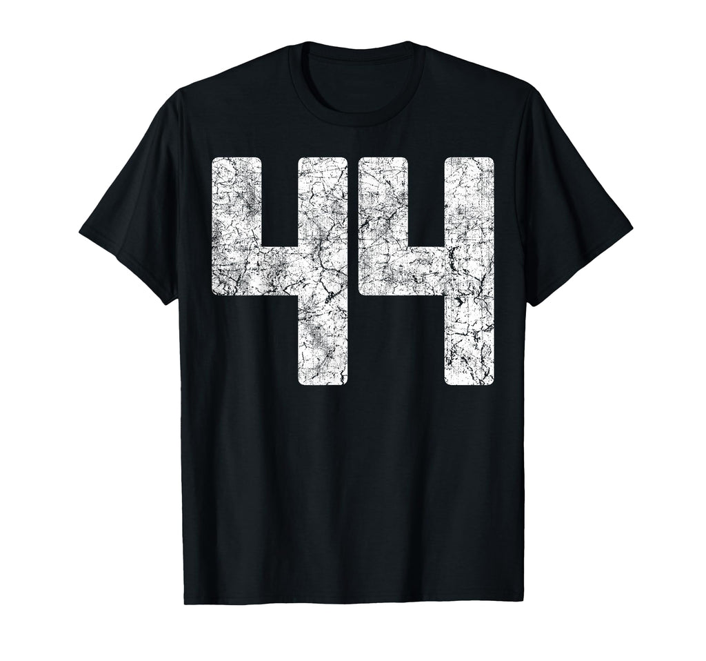Distressed White Number 44 Jersey T-Shirt - Aesthetic Graphic Men Women - T-Shirt, Sweatshirt, Hoodie