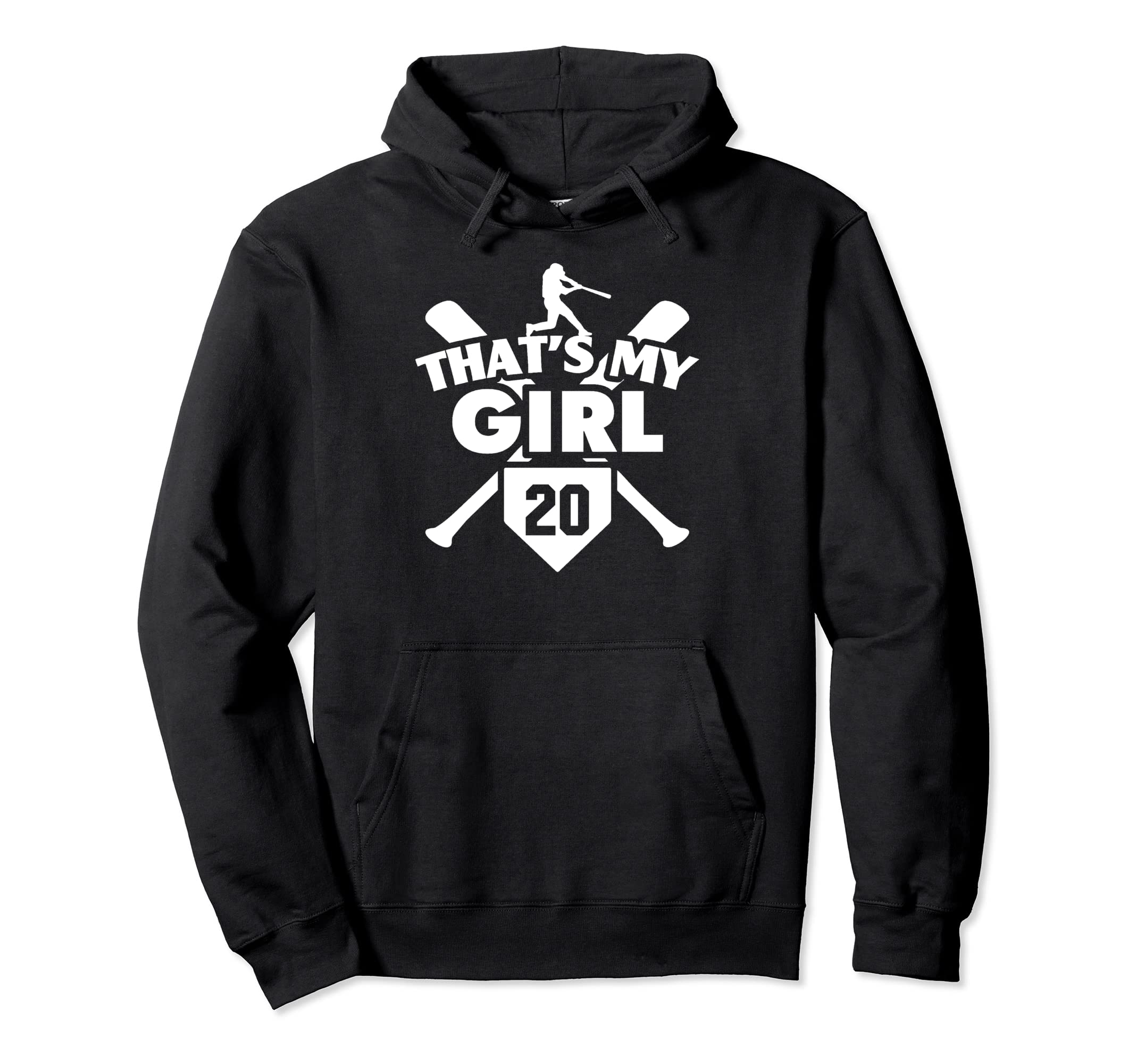 Baseball Mom Dad Thats My 20 Softball Hoodie - Trendy Graphic Men Women - T-Shirt, Sweatshirt, Hoodie