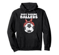 Busy Raising Ballers Soccer Polka Hoodie - Trendy Graphic Men Women - T-Shirt, Sweatshirt, Hoodie