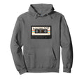 Simple 1980S Mixtape Cassette Tapes Hoodie - Fun Novelty Design Men Women - T-Shirt, Sweatshirt, Hoodie