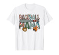 Ball Mom Heart Baseball Softball Mama T-Shirt - Graphic Print for Adults - T-Shirt, Sweatshirt, Hoodie