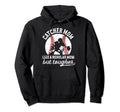 Tough Baseball Catcher Mom Baseball Hoodie - Fun Novelty Design Men Women - T-Shirt, Sweatshirt, Hoodie