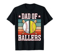 Dad Ballers Funny Baseball Funny T-Shirt - Casual Everyday Wear Men Women - T-Shirt, Sweatshirt, Hoodie