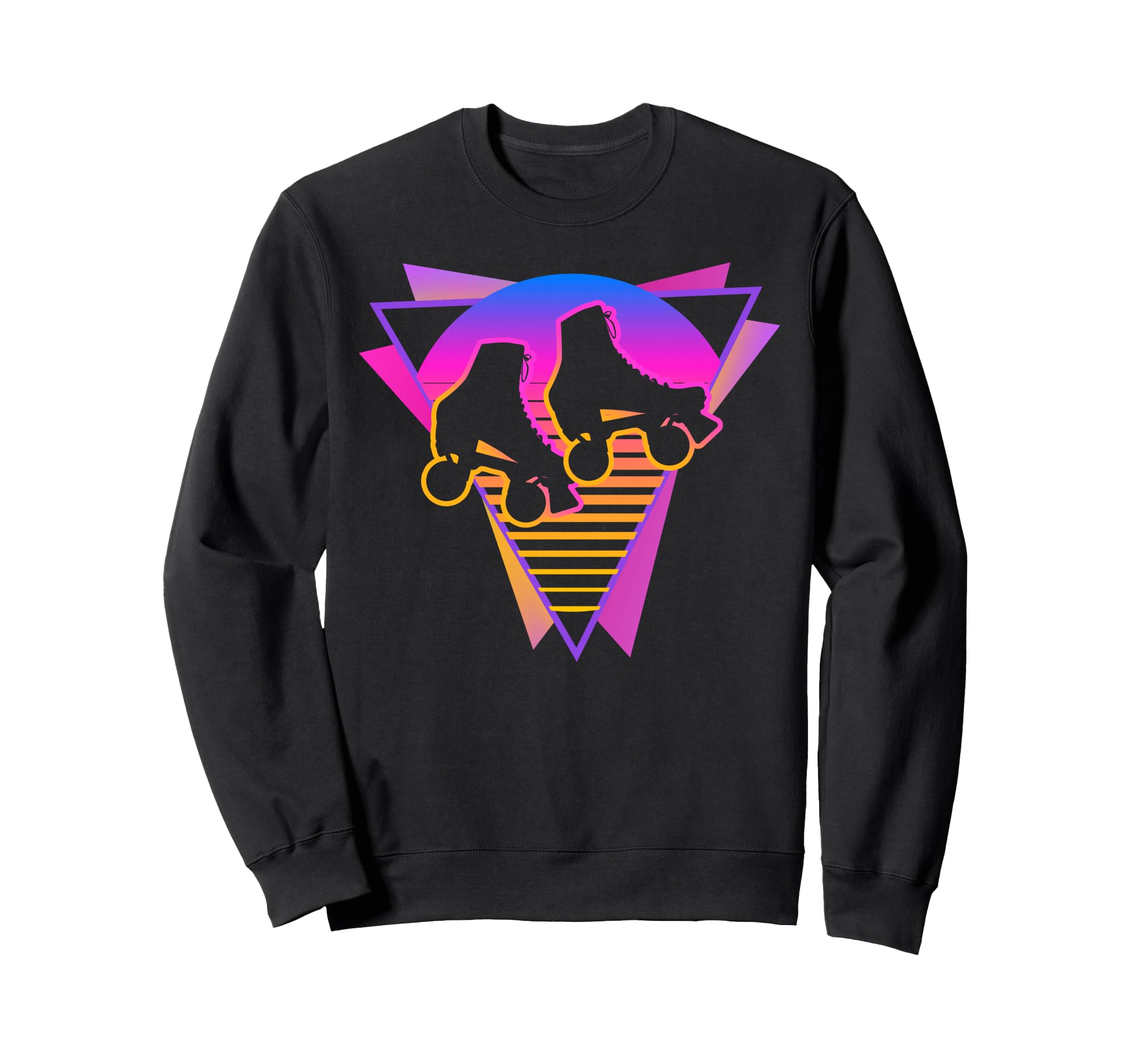 Roller Skating Skate Vaporwave Sweatshirt - Fun Novelty Design Unisex - T-Shirt, Sweatshirt, Hoodie