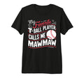 Baseball Grandma Grandmother Granny T-Shirt - Aesthetic Graphic Unisex - T-Shirt, Sweatshirt, Hoodie